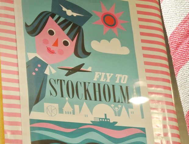 Stockholm Fly to Stockholm Happy Home Blog Poster
