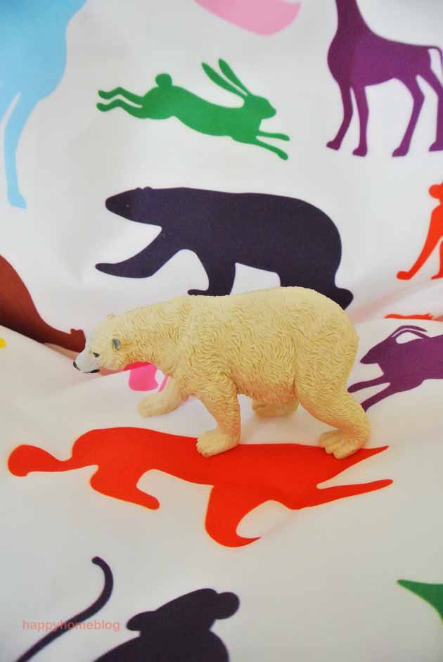 Eisbär Silhouette Sitting Bull Kinder Sitzsack Happy Zoo Tiersilhouetten Kinderzimmer-Haus Verlosung von happyhomeblog