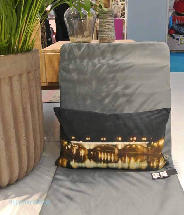 Fotokissen von House Doctor auf der Ambiente Messe by happyhomeblog