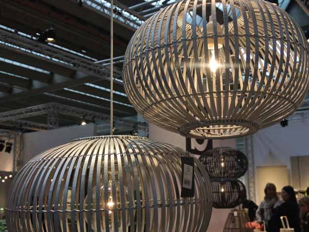 Rattanlampen von Broste Copenhagen Ambiente Messe Trends 2014 by happyhomeblog